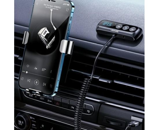 USAMS Adapter audio Bluetooth 5.0 + transmiter FM FM Transmiteri