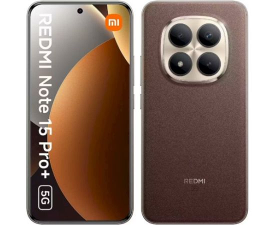 Xiaomi Redmi Note 15 Pro+ 5G Viedtālrunis 12GB / 512GB Mocha Brown Mobilie telefoni