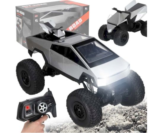 RoGer Радиоуправляемый Грузовик 1:8 Серый Радиоуправляемые Игрушки