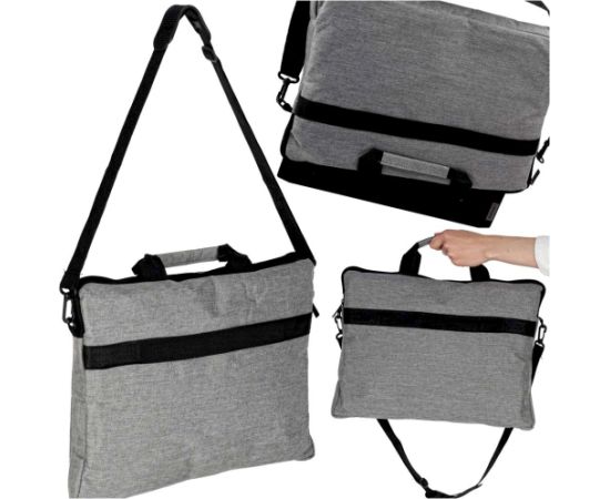 RoGer Klēpjdatora Maciņš-Soma 15,6″ Pelēks Somas portatīvajiem datoriem