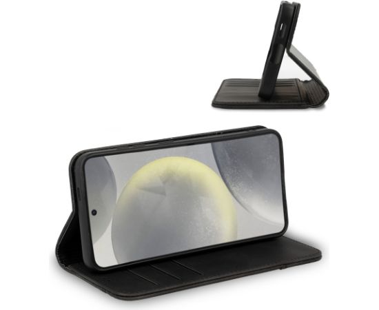 OEM Wonder Prime maciņš priekš Samsung Galaxy S23 melns Neoriģinālie Maciņi