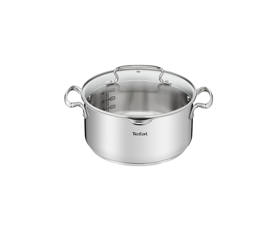 Katls ar vāku Tefal Duetto+ 24 cm Кастрюли и сковородки
