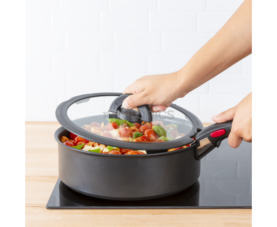 Glas lids 16/18/20 cm, Tefal Ingenio Pannas