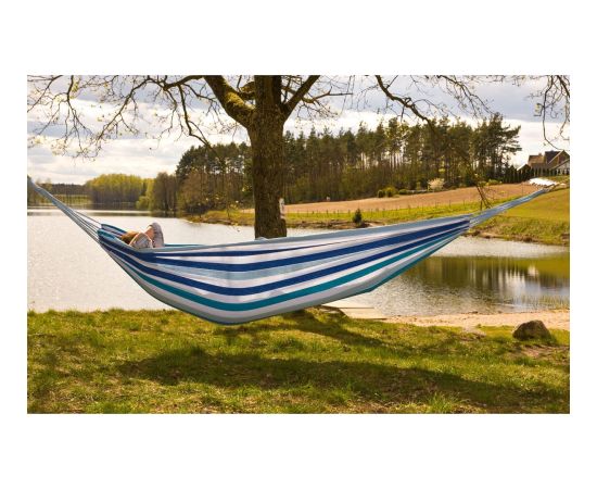 Royokamp Hamak ogrodowy 2 osobowy XXL 250x150cm Saska Garden Jaunumi -Dārzam