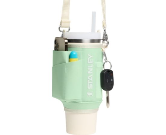 Stanley Футляр для термокружки The All-Day Quencher Carry-All 0,89 л с трубочкой, фисташкового цвета Термо кружки