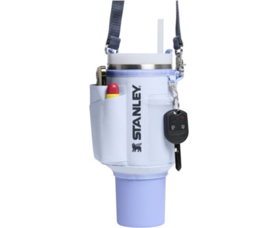 Stanley Чехол для термокружки с трубочкой The All-Day Quencher Carry-All 1.18L светло-голубой Термо кружки