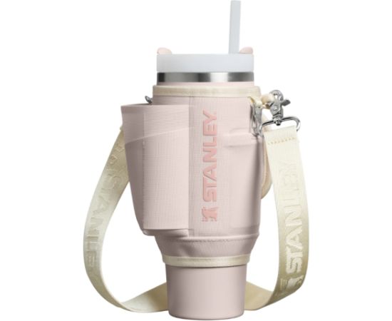 Stanley Чехол для термокружки с трубочкой The All-Day Quencher Carry-All 0.89L светло-розовый Термо кружки