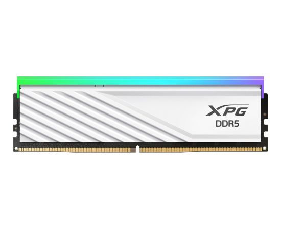 ADATA DDR5 - 16GB - 6000 - CL - 36, single (white, AX5U6000C3616G-SLABRWH, XPG Lancer Blade RGB, INTEL XMP, AMD EXPO) RAM Operatīvā atmiņa