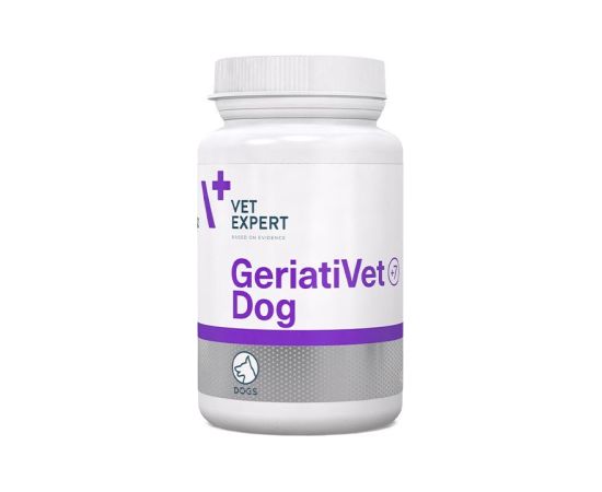VET EXPERT GeriatiVet Dog - supporting preparation for older dogs - 45 caps. Suņu barība