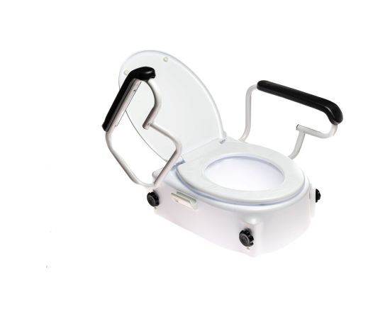 Toilet seat raiser with lid and armrests ANTAR AT51204 Jaunumi - Sports