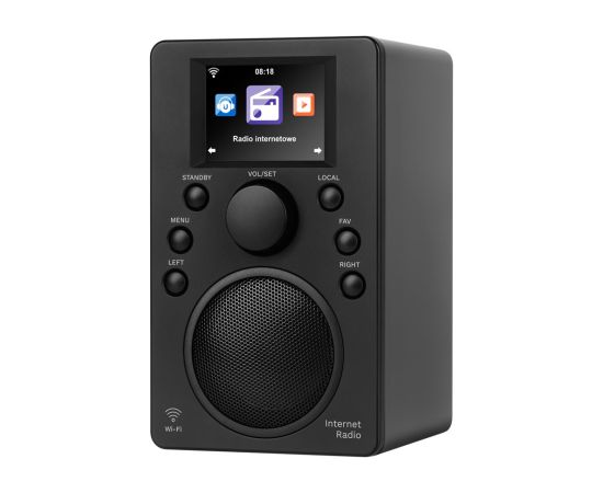 Kruger&matz Krüger&Matz KM0818.1 Internet Radio Black Aудио-видео