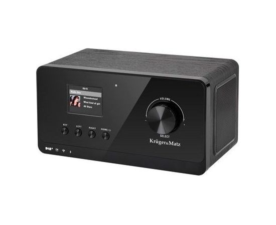 Kruger&matz Krüger&Matz KM0816.1 Internet Radio Black + FM Aудио-видео