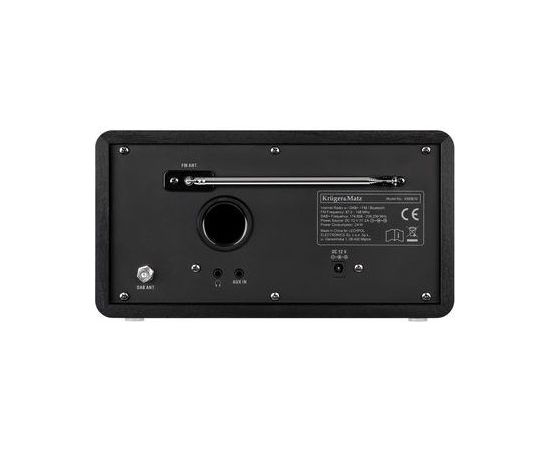 Kruger&matz Krüger&Matz KM0816.1 Internet Radio Black + FM Aудио-видео
