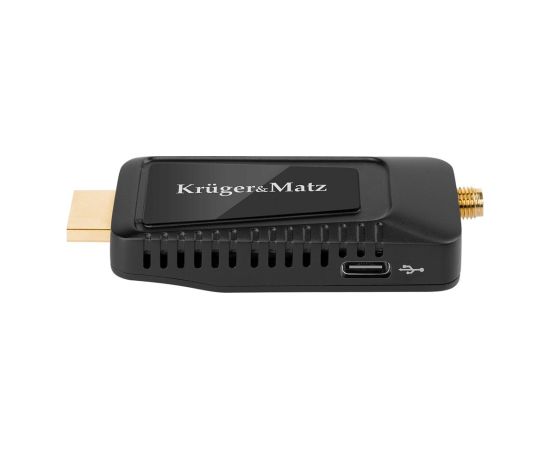 Kruger&matz KRUGER & MATZ mini Tuner DVB-T2 H.265 HEVC KM9998 Aудио-видео