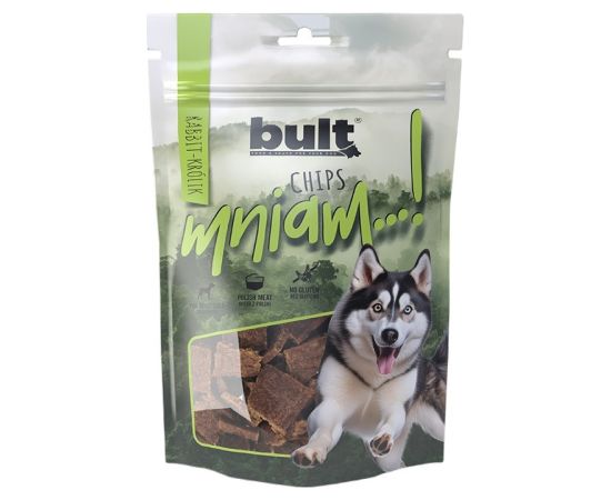 BULT Rabbit chips - dog treat - 100g Suņu barība