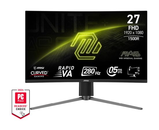 MSI Monitor 27" PRO  276CPXF FHD 280Hz Monitori