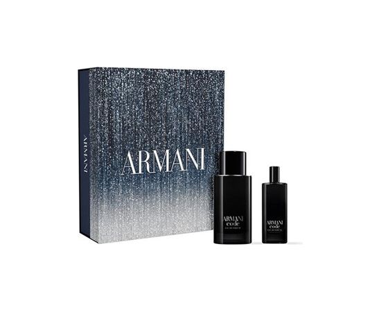 Giorgio Armani Code for Men Eau de Parfum Dárková sada EDP 75 ml a EDP 15 ml 75ml Dāvanu komplekti