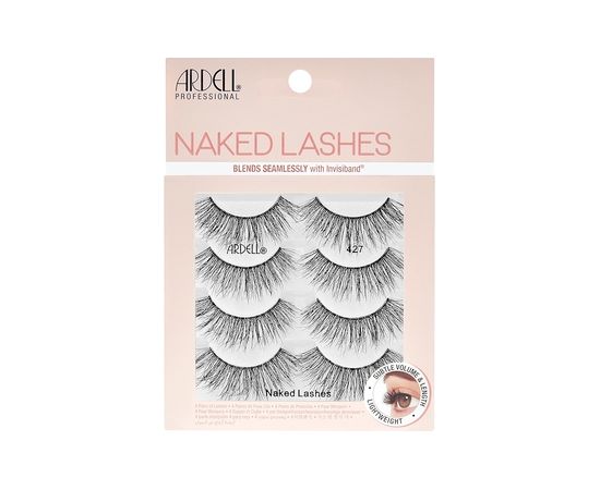 Ardell Naked Lashes Multipack 427 ( 4 ks ) - Nalepovací řasy 0ml Dekoratīvā kosmētika