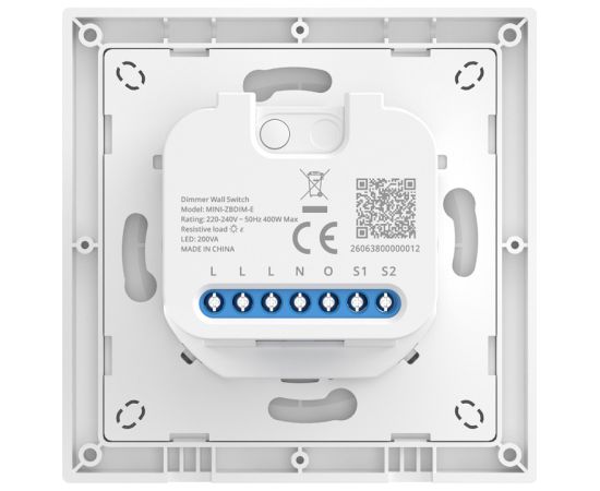 SONOFF MINI-ZBDIM-E ZigBee smart wall switch/dimmer Viedie slēdži