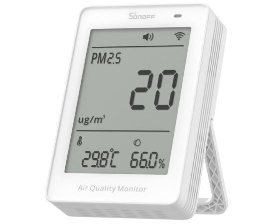 Sonoff AirGuard PM2.5 SAWF-07P WiFi LCD Air Quality Monitor Viedie Sensori
