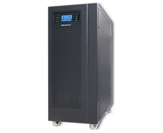 Qoltec Uninterruptible Power Supply UPS On-line | Pure Sine Wave | 10kVA | 8kW | LCD | USB UPS стабилизаторы напряжения