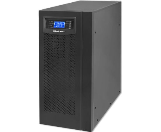 Qoltec Uninterruptible Power Supply UPS On-line | Pure Sine Wave | 6kVA | 4.8kW | LCD | USB UPS стабилизаторы напряжения