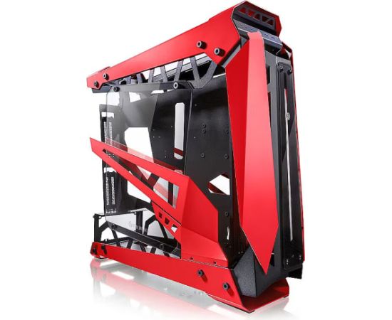 Raijintek NYX PRO Showcase Big–Tower, Tempered Glass – red Datoru korpusi