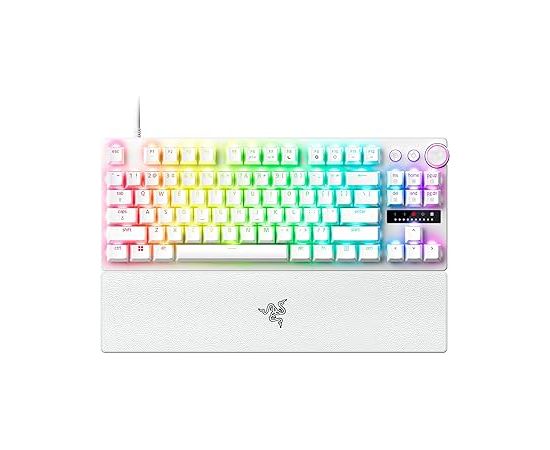 Razer Huntsman V3 Pro TKL White US Klaviatūras