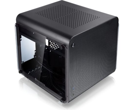 Raijintek METIS EVO TG Mini–ITX case, Tempered Glass – black Корпуса