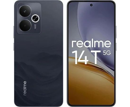Realme 14T 5G 8/256GB Obsidian Black Mobilie telefoni