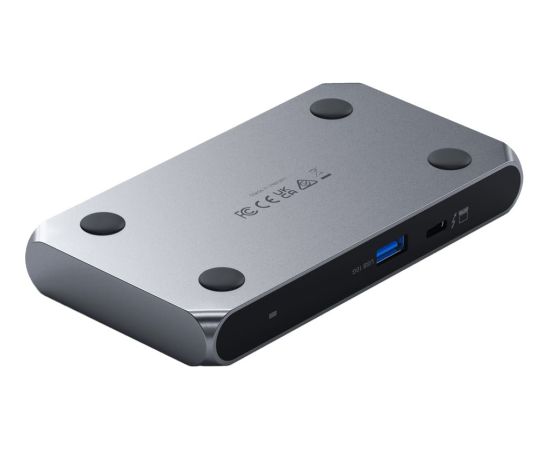 Satechi Thunderbolt 4 Slim Hub Pro | Port DC 20V | 1x USB 3.2 Gen. 2 | 1x TB4 Upstream 96W PD | 3x TB 4 (space gray) Usb HUB