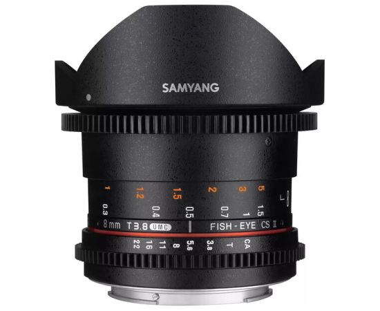 Samyang 8mm T3.8 MFT VDSLR Fish-eye CSII Объективы