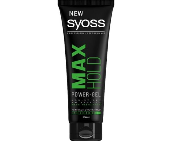 SYOSS_Gel Max Hold GEL 250ml Jaunumi - Audio-Video