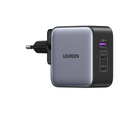 Ugreen Nexode, 2x USB-C + USB, 65W Зарядные устройства