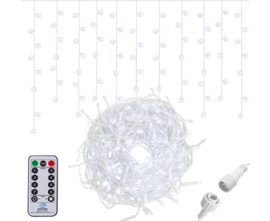 Ziemassvētku lampiņas + tālvadības pults Springos CL0304 300 Led Ziemassvētku lampiņas, LED virtenes