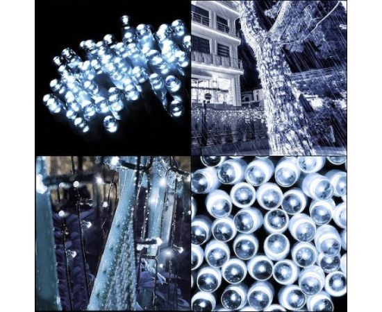 Рождественские гирлянды Springos CL0402 400 Led 27,5 м Ziemassvētku lampiņas, LED virtenes