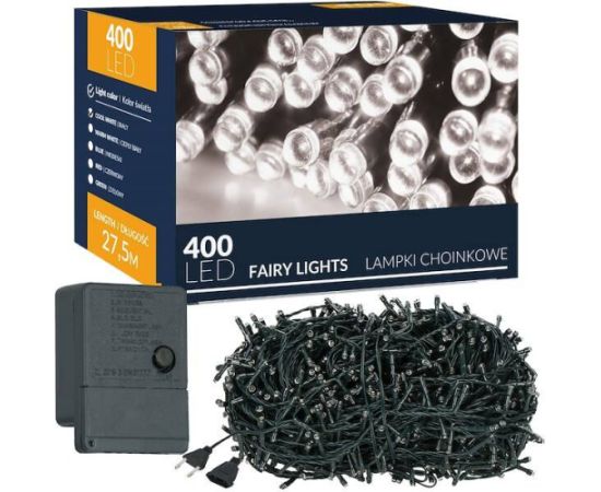 Рождественские гирлянды Springos CL0402 400 Led 27,5 м Ziemassvētku lampiņas, LED virtenes