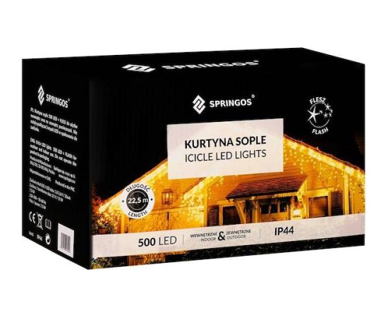 Рождественские гирлянды Springos CL4039 20м Ziemassvētku lampiņas, LED virtenes