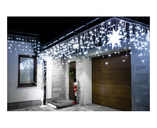 LED Ziemassvētku aizkari Springos CL0530 20m Ziemassvētku lampiņas, LED virtenes