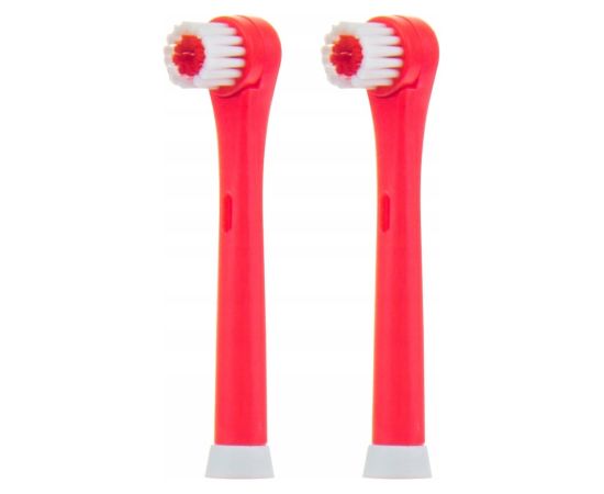 Spin Master Zestaw 2 główek do szczoteczki elektrycznej Psi Patrol Marshall czerwone Насадки для электрических зубных щеток