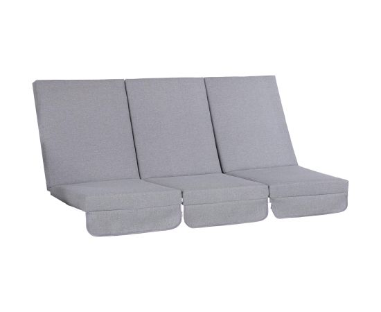 Cushion swings MONTREAL 114x52x9cm, grey, 3pc Новинки Для дома и сада 
