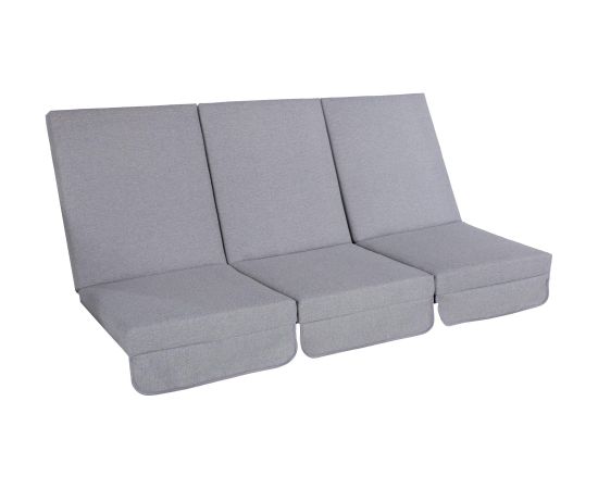 Cushion swings MONTREAL 114x52x9cm, grey, 3pc Новинки Для дома и сада 