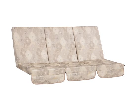 Cushion swings MONTREAL 114x52x9cm, beige circles3pc Новинки Для дома и сада 