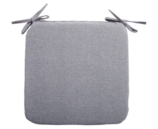 Cushion for chair SIMPLE GREY 39x39x2,5cm, grey Новинки Для дома и сада 