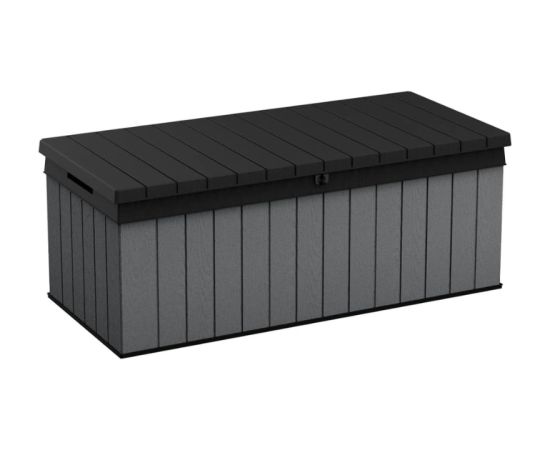 Keter Uzglabāšanas kaste Darwin 380L pelēka Dārza šķūņi  un uzglabāšana