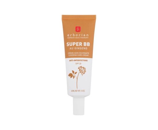Erborian Super BB Covering Care-Cream SPF 20 40 ml Chocolat Dekoratīvā kosmētika