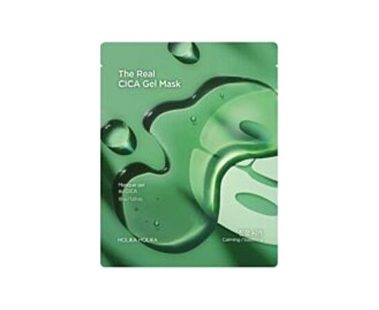 Holika Holika The Real Cica Gel Mask - Gelová maska pro zklidnění pleti 35ml Ķermeņa kosmētika