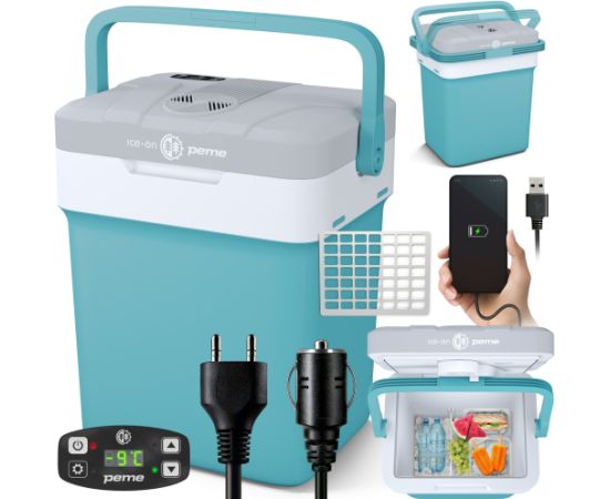 Lodówka turystyczna Peme Essential 32 Cool Mint Aудио-видео