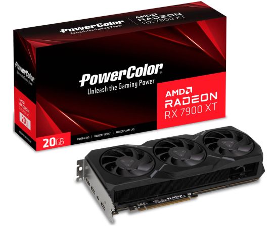 Power Color PowerColor Radeon RX 7900XT 20GB GDDR6 Grafiskās video kartes