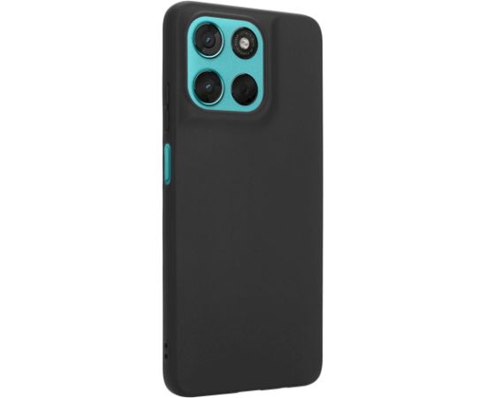 Tactical TPU Cover Aizsargapvalks priekš Motorola Moto G57 Power / melns Neoriģinālie Maciņi